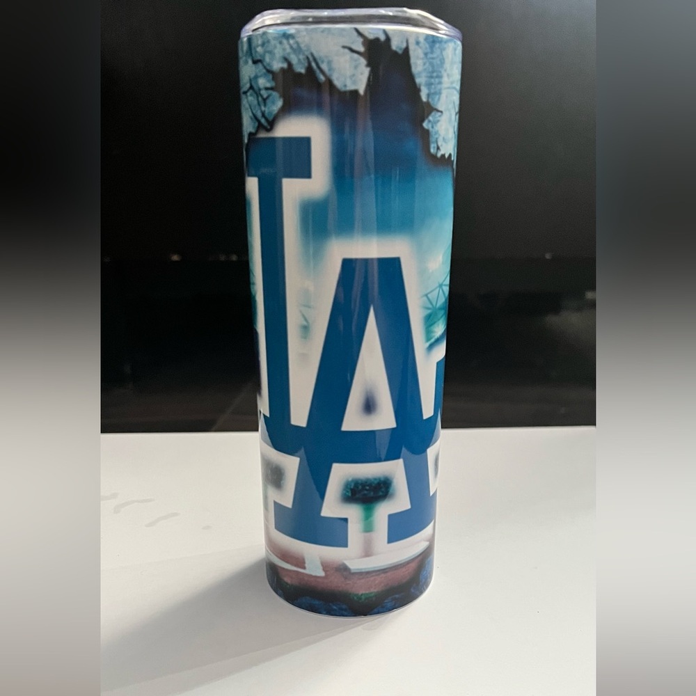 Blue and White Tumbler